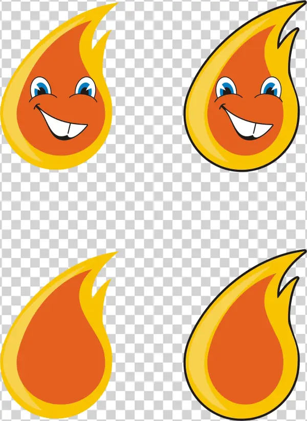 This Free Icons Png Design Of Anthropomorphic Flame
