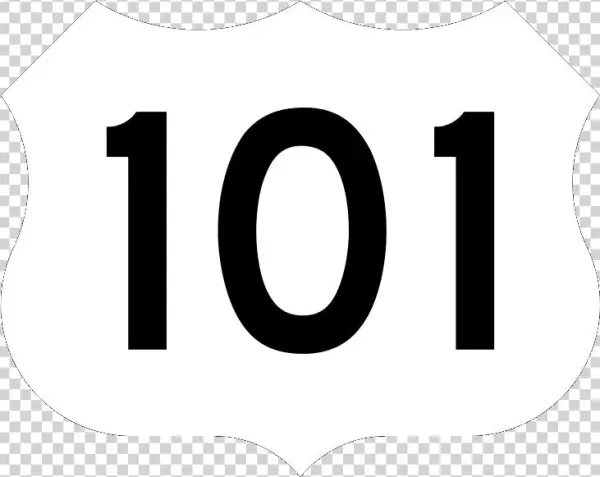 Us 101 Sign - Arizona