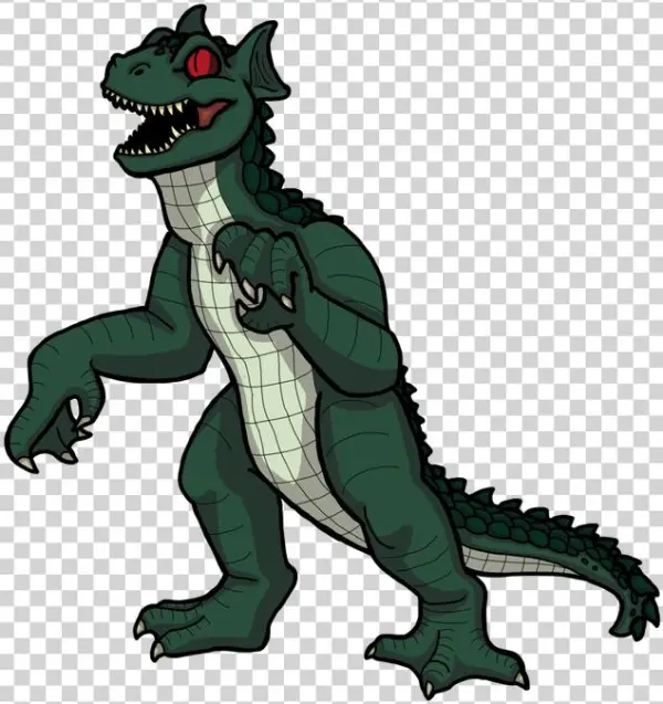 Vector Transparent Crocodile Clipart Atomic Theory - Gorgo