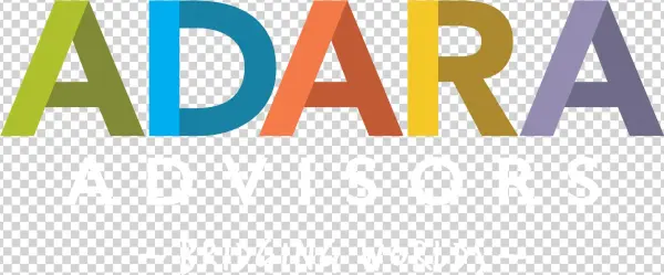 Adara Advisors Tagline Reversed Colour - Adara Group