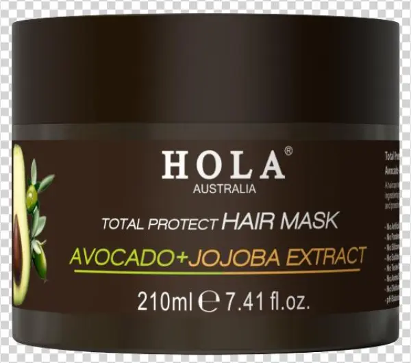 Avocado Hair Mask Png Clip Freeuse - Jojoba