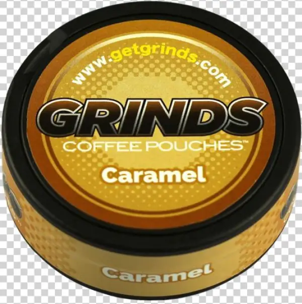 Caramel Container Of Coffee Grinds Coffee Pouches As - Grinds Coffee Pouches - 10 Cans - Mint Chocolate -