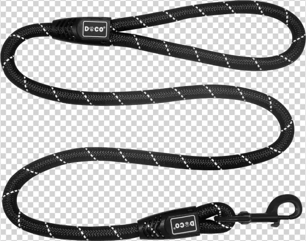 Doco® 4ft Reflective Rope Leash W/ Loop Handle Ver