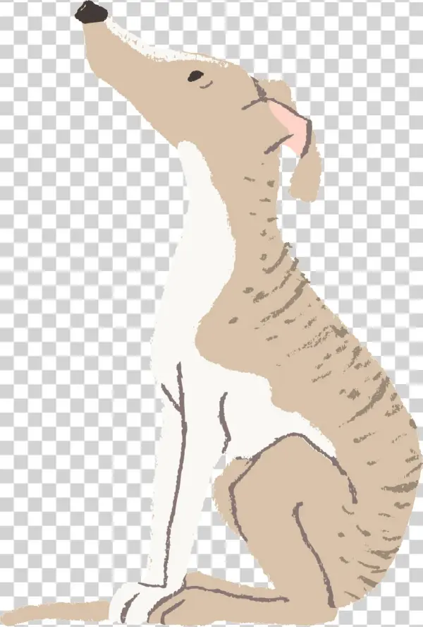El Dibujado A Mano Perro Mascota Es Gratis Desde El