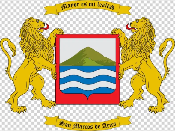Escudo De Arica - Heraldic Supporters