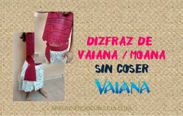 Fato De Vaiana Para Menina Caseira Sem Costura - Vaiana, La Légende Du Bout Du Monde - Le Roman Du Film