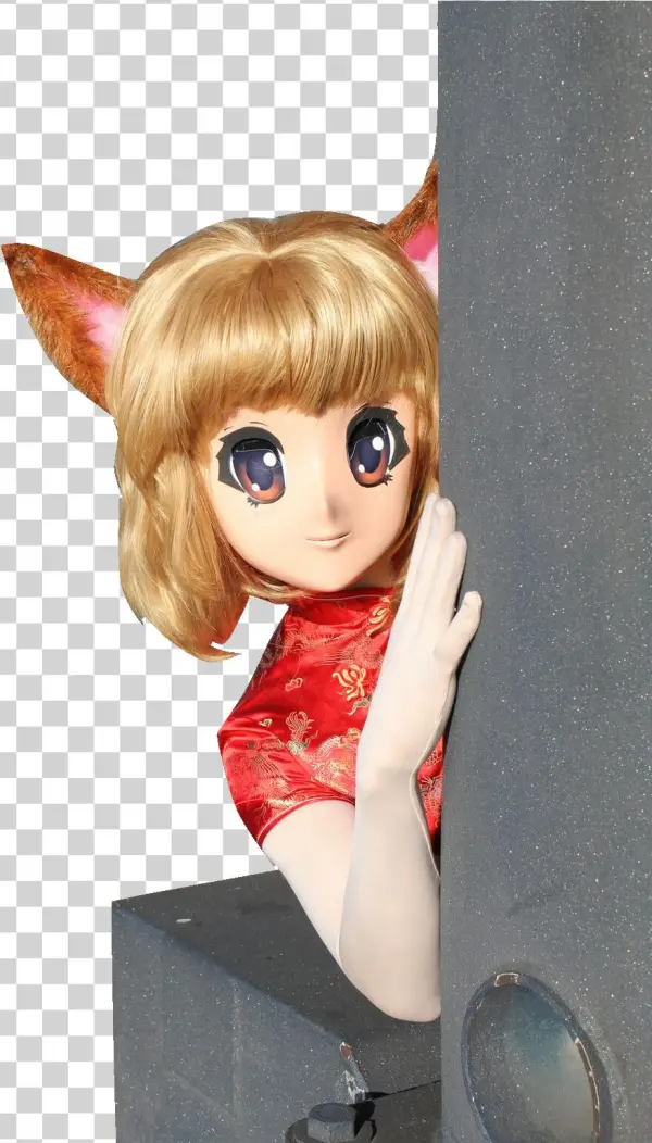 Fox Girl Kigurumi Animegao Cute