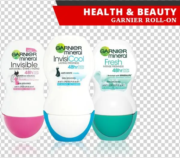 Garnier Deodorant Roll On 50ml - Garnier Invisi Mineral Cool Deodorant 50ml Roll-on
