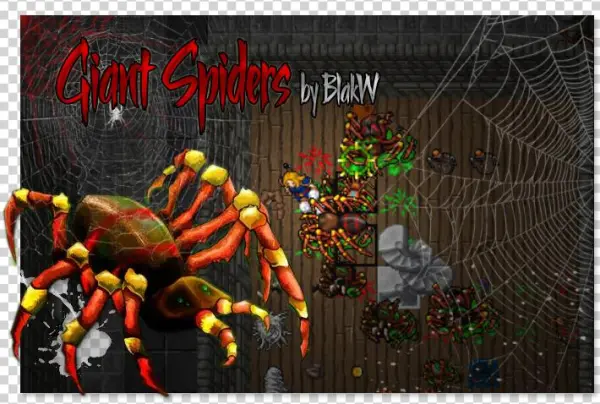 [ibot] Yalahar Giant Spiders For Knight