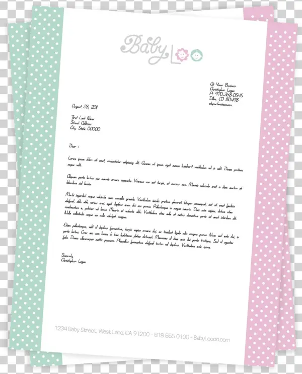 Letterhead Png