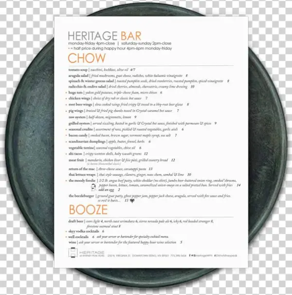 Restaurants & Bars - Brochure
