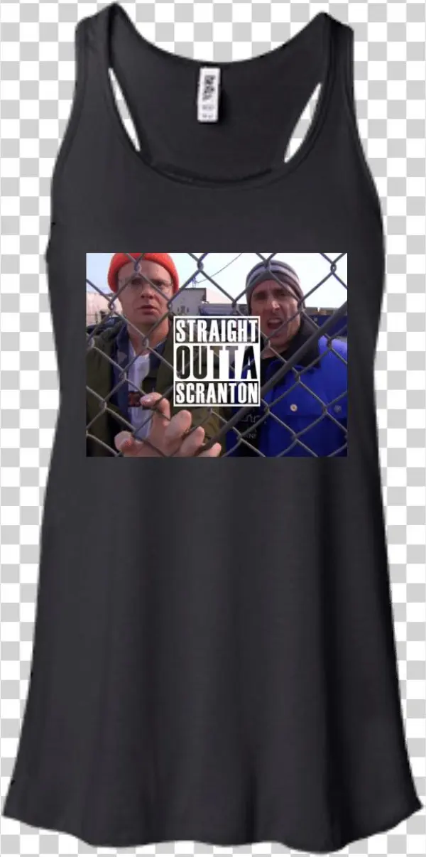 Straight Outta Scranton Shirt, Long Sleeve, Sweater - Run For Ice Cream Tank Top, Exercise Tank Top, Funny