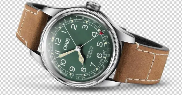 The Green Dial Is A Playful Execution Of A Classy Pilot's
