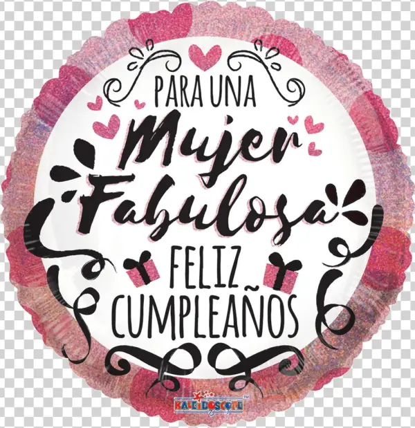 V35455/09 - Cumpleaños Mujer