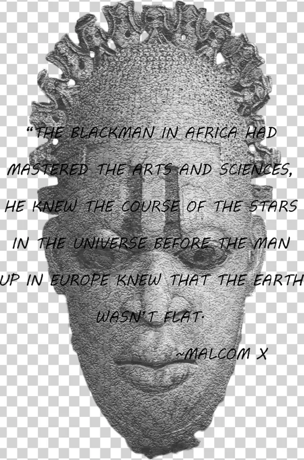 African Inspired Malcolm X Quote Shirt