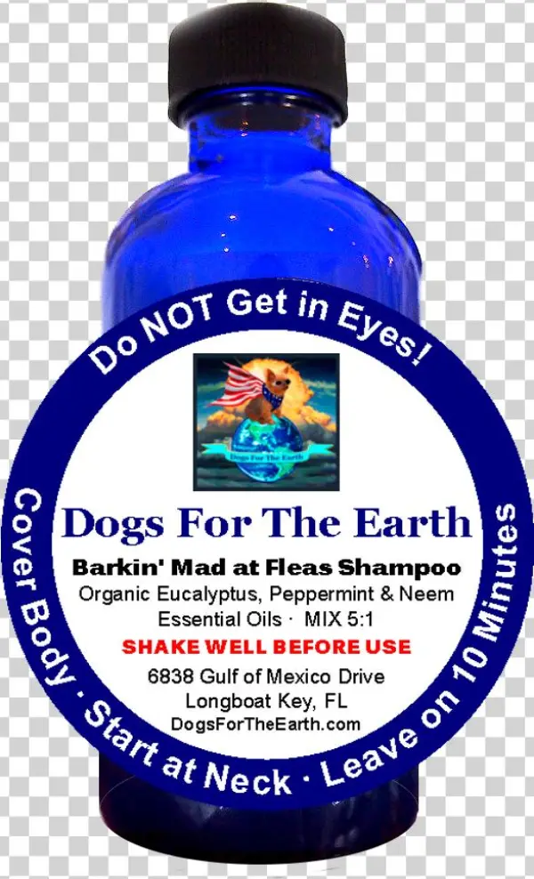 Barkin' Mad At Fleas Shampoo By Dogs For The Earth - Dogs For The Earth Lovin' The Lamb Organic Dehydrated