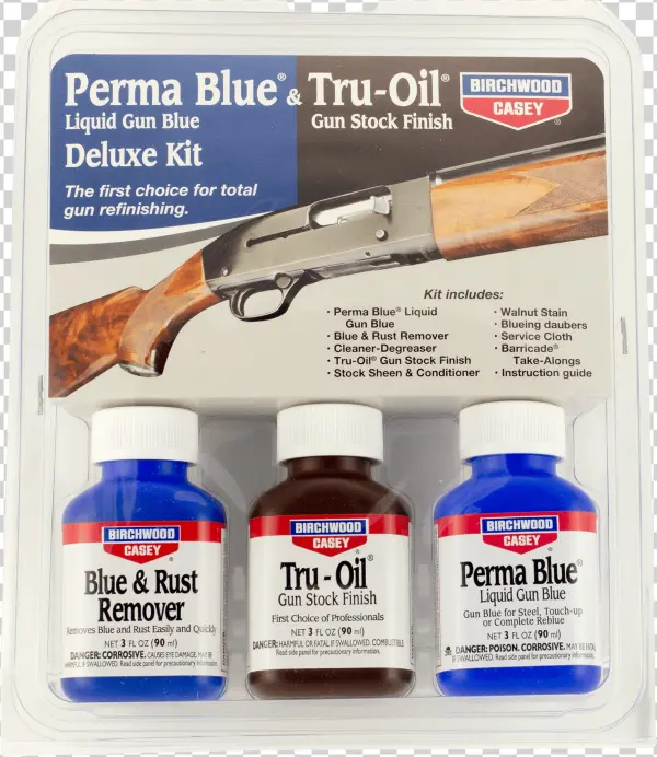 Birchwood Casey Perma Bule & Tru-oil Deluxe Kit