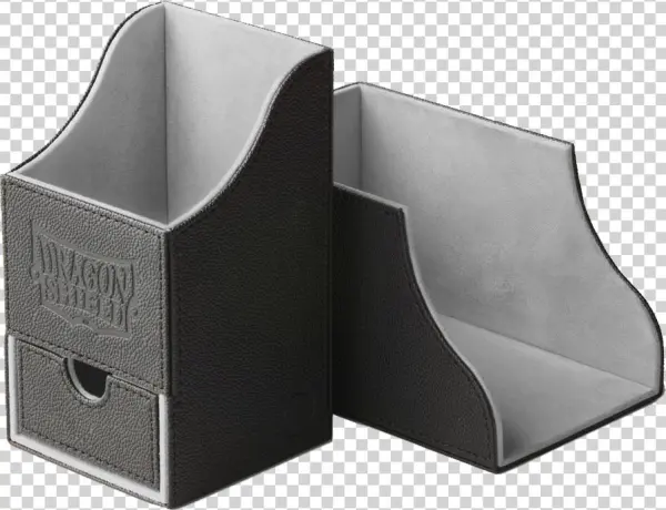 Dragon Shield Nest Deck Box Black & Light Grey