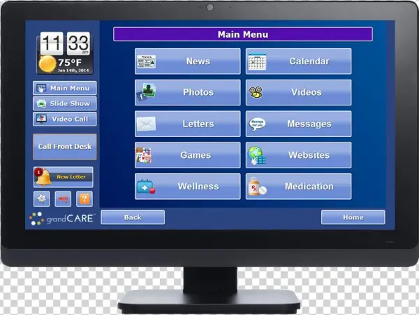 Grandcare Touchscreen - Grandcare Systems