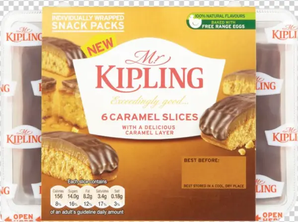 Kipling Exceedingly Good Caramel Slices