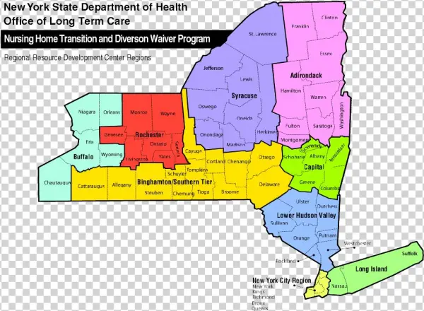 Sections Of Ny State