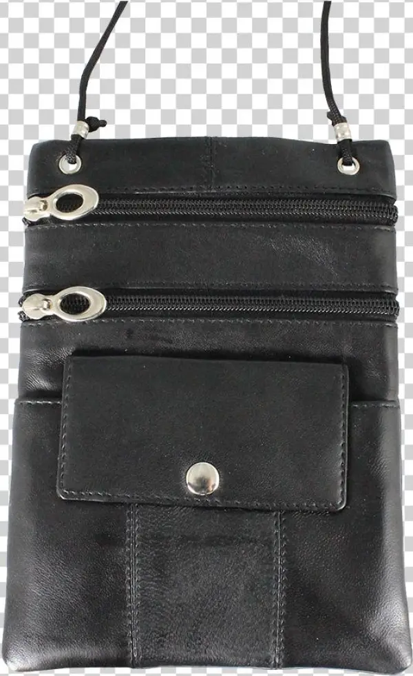 Small Cross Body Bag - Leather