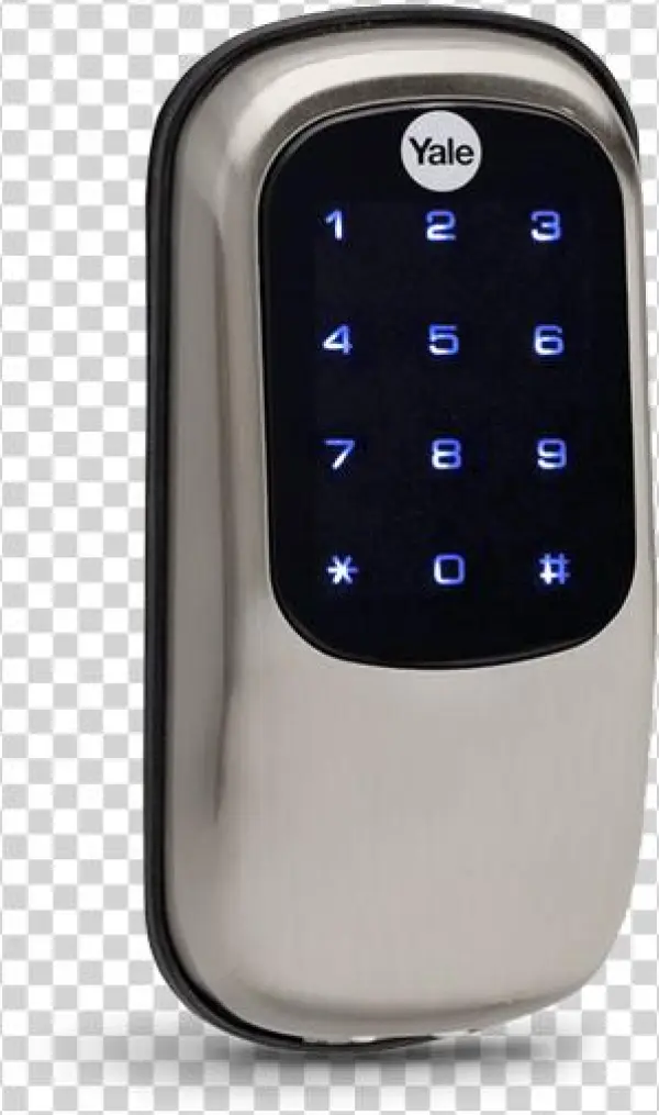 Touchscreen Door Lock - Yale Key-free Touchscreen Deadbolt With Zigbee (satin