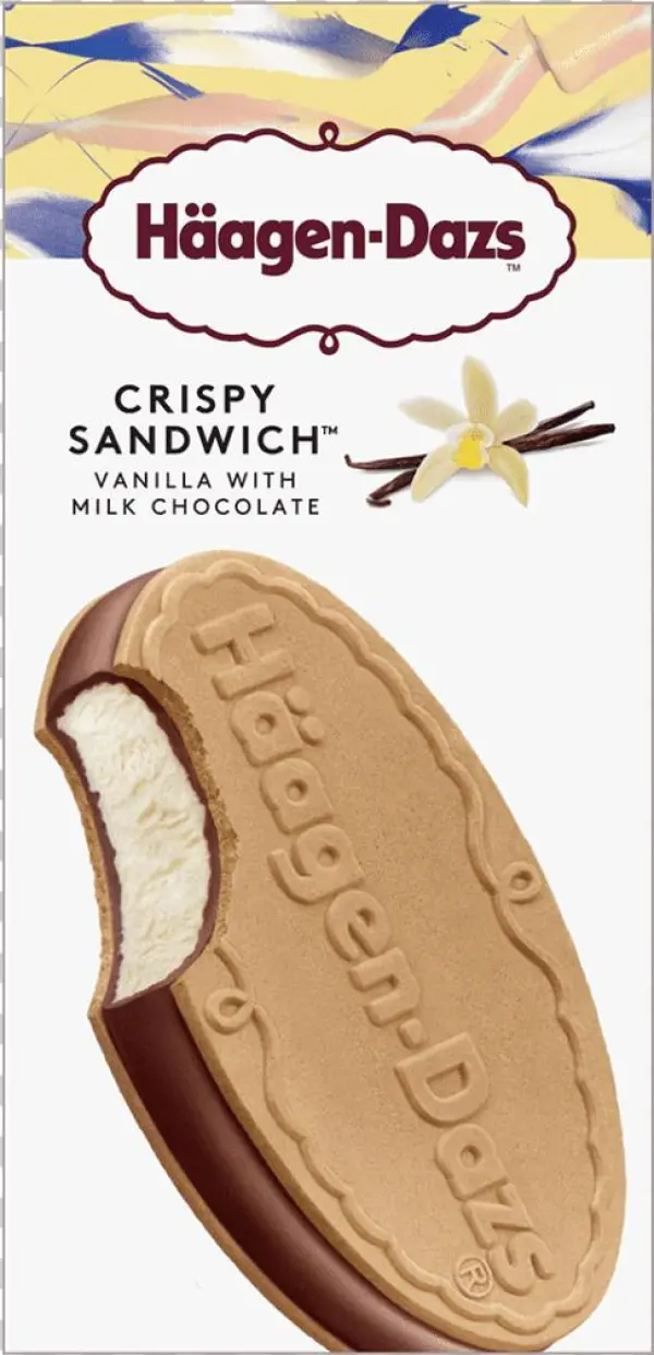 Vanilla With Milk Choc Cream Crisps New Sandwich