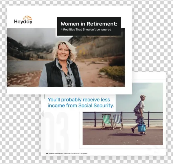 Women In Retirement - Poster