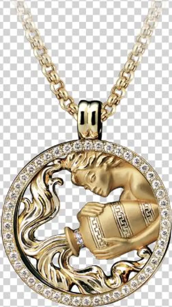 18kt S - Acuario Collar