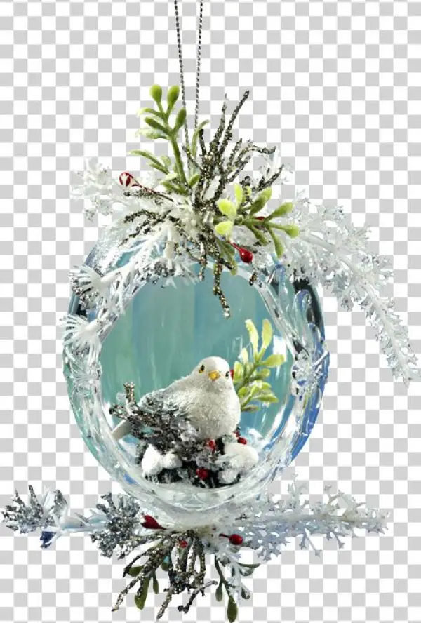 Acrylic Ornament "bird's Nest"