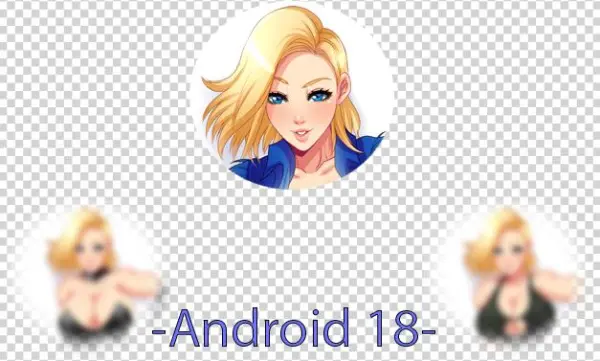 Android 18 Png