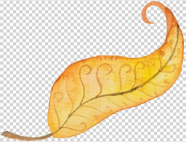 Autumn Transparent Decorative