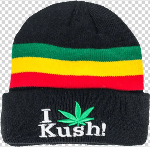 I Love Kush Beanie Rasta / Regular - Beanie