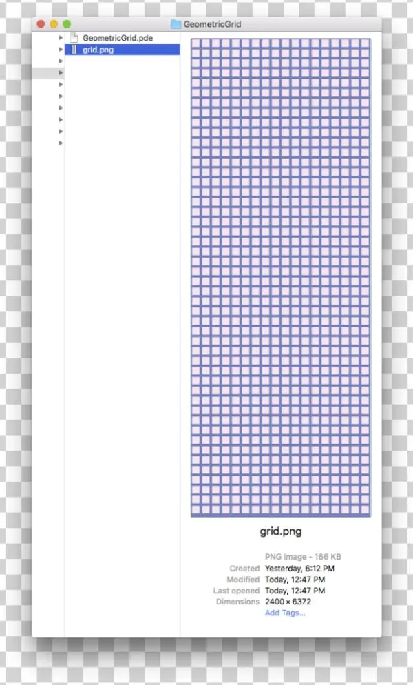Processing Example Output