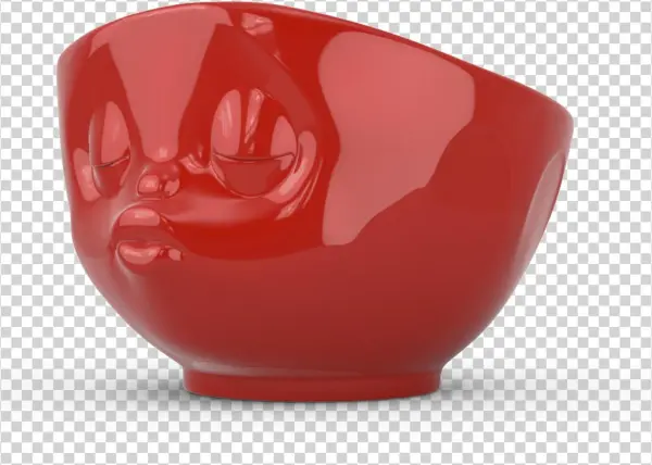Red Kissing Face Bowl