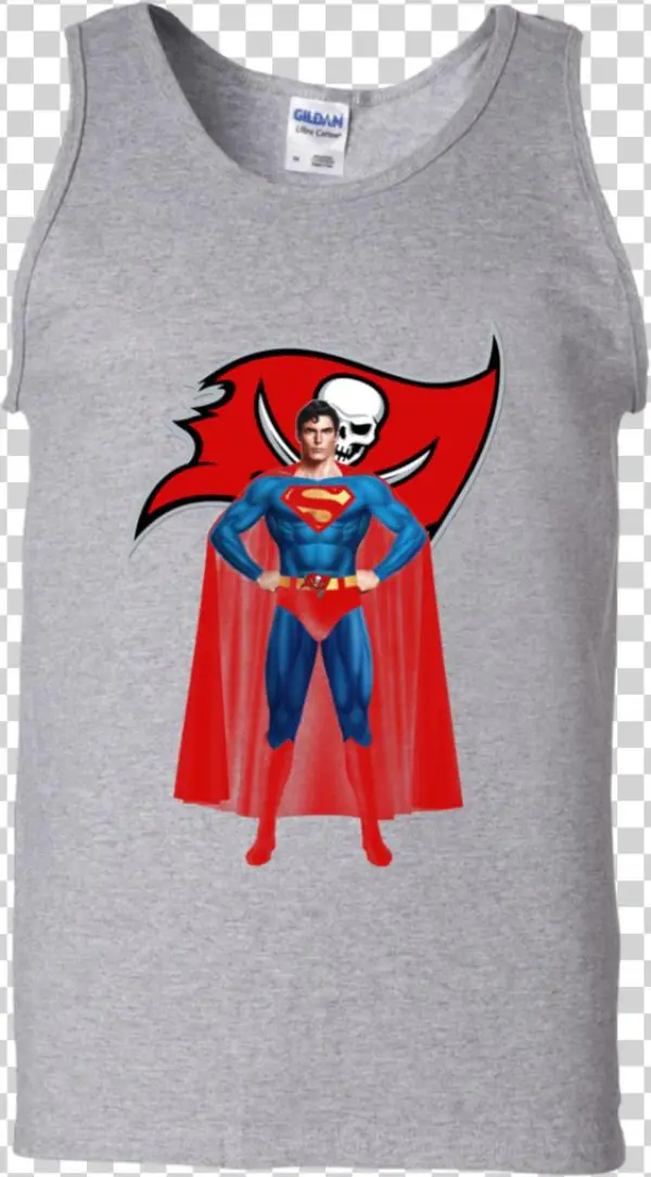 Tampa Bay Buccaneers Superman T Shirt