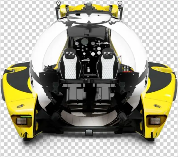 C Researcher 2 2000 Front View Yellow Transparent 01