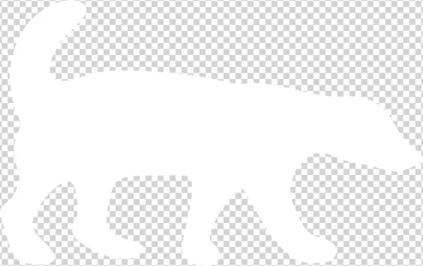 Honey Badger Clipart Svg