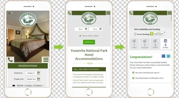 Hotel Reservations With Mobile Devices
