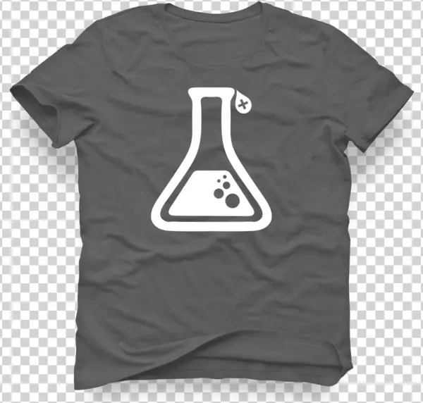 New Poison Beaker Black T-shirt Template