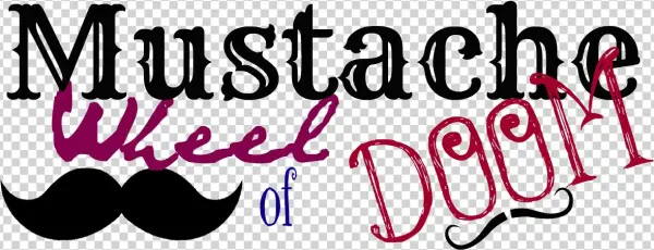 Pink Mustache Png