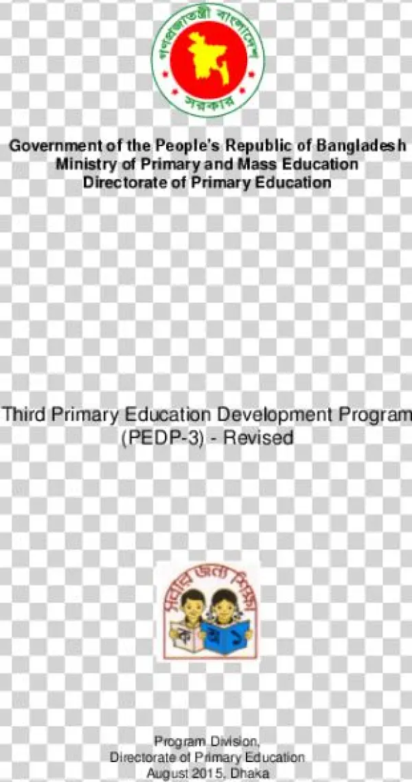 Primary Education Development Plan Iii 2011-2016