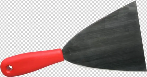 Qleaniq® Spatula, Bendy, 100mm, Red
