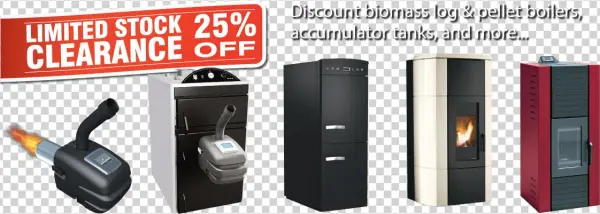 Biomass Stock Clearance 25 Percent Discount Log And