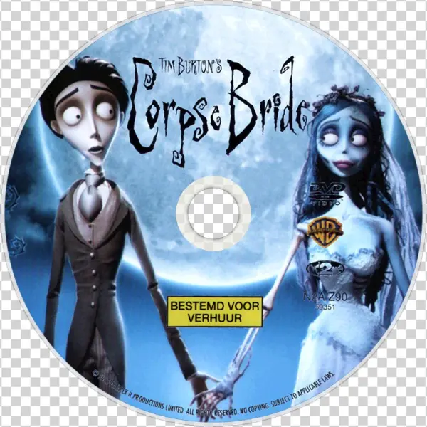 Corpse Bride Dvd Disc Image