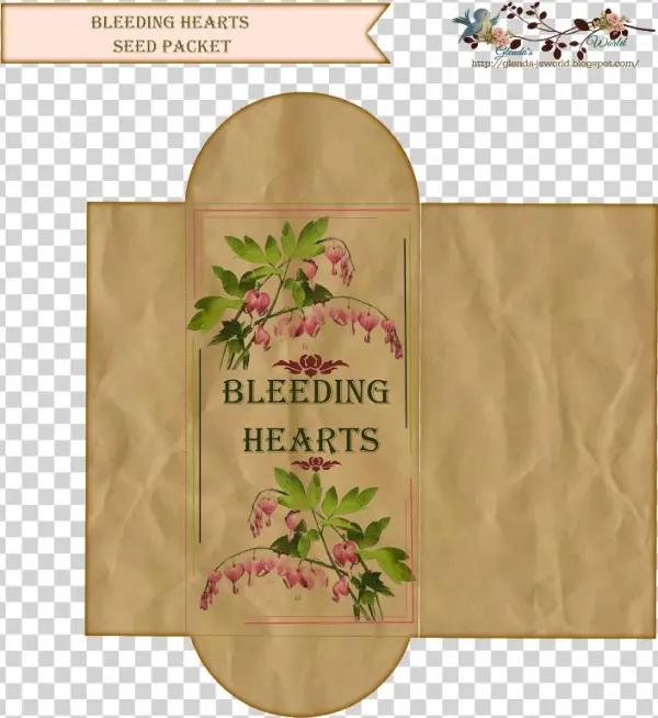 Displaying Bleeding Heart Seed Pack By Glenda@glenda's