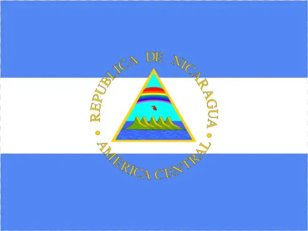Flag Of Nicaragua Logo Png Transparent