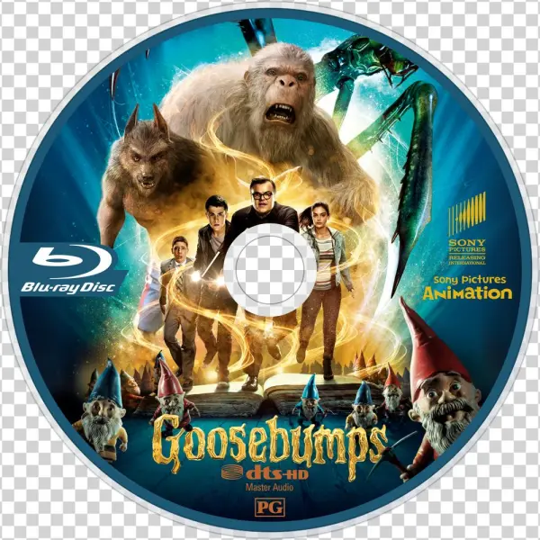Goosebumps Bluray Disc Image