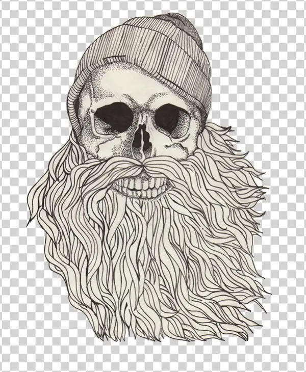 Half Skull Png